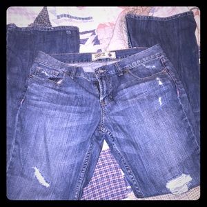Pink Victoria’s Secret Distressed Jeans Size 12